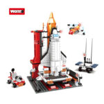 Aviation Space Ship Shuttle Building Block Brick Set Toy Aerospace Space Toy for Kids