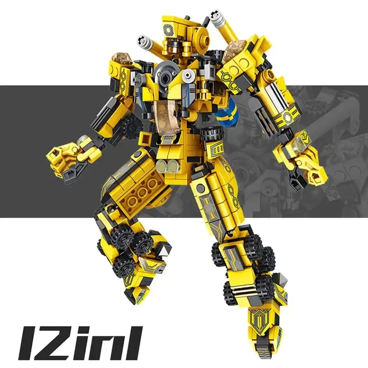 Robot STEM Toys 12 in 1 Transform Brick Toys Engineering Transformation Car Deformation Robot - Image 4