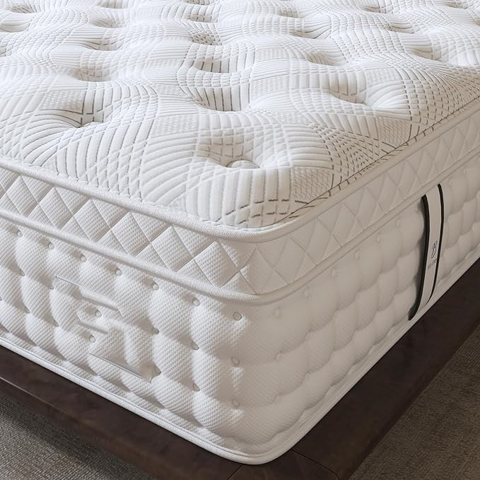 High Density Memory Foam Super Single Mattress Size Hotel Bed Pocket Coil Spring Mattress - Image 5