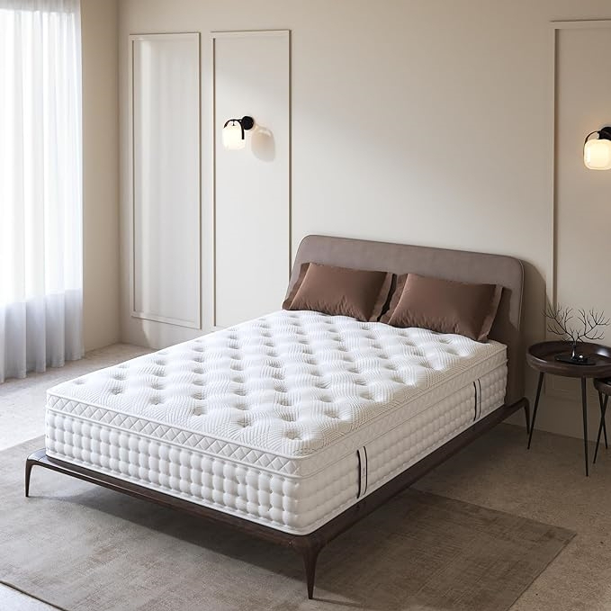 High Density Memory Foam Super Single Mattress Size Hotel Bed Pocket Coil Spring Mattress